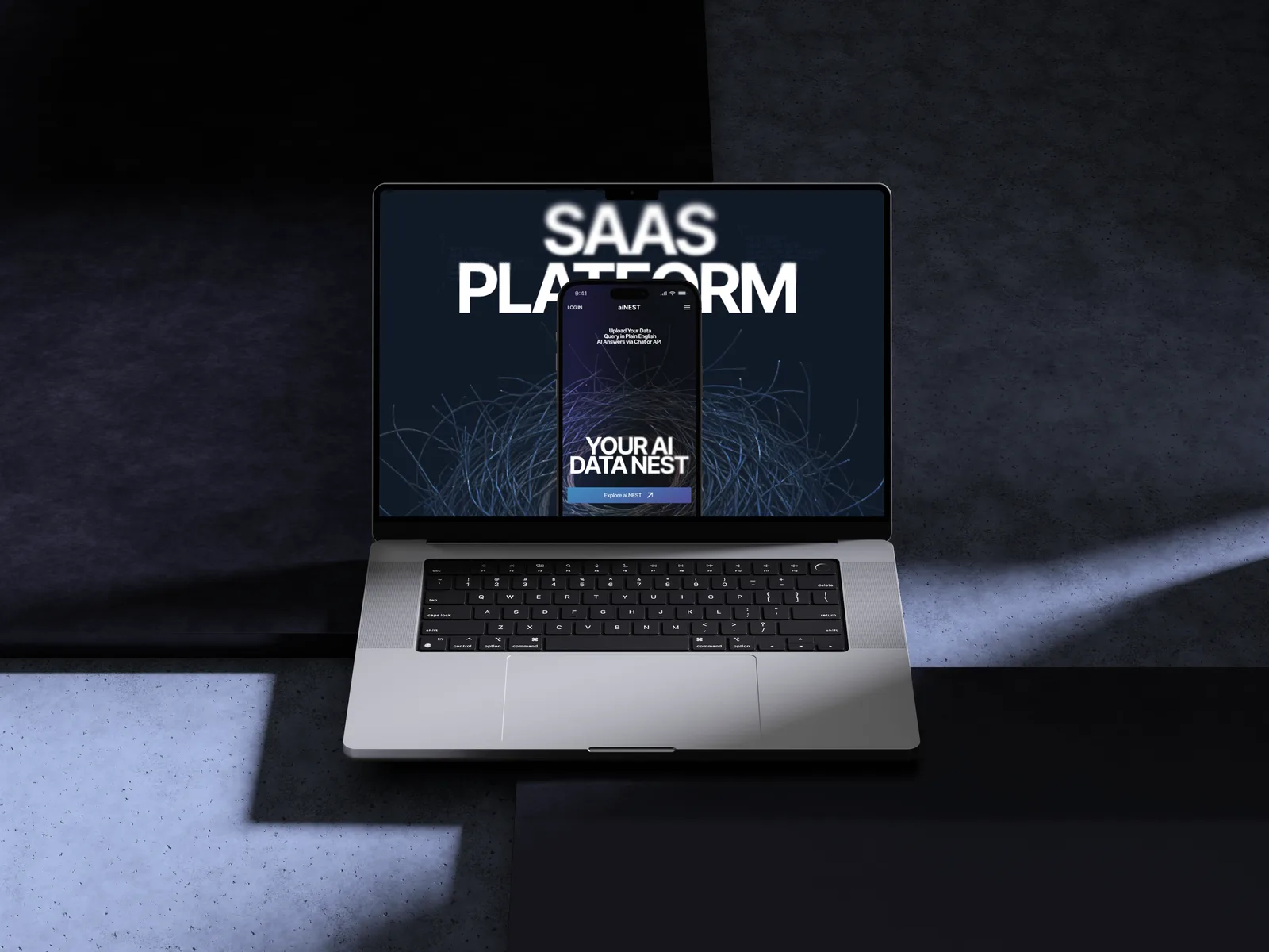AI Nest — SaaS platform: your AI data nest